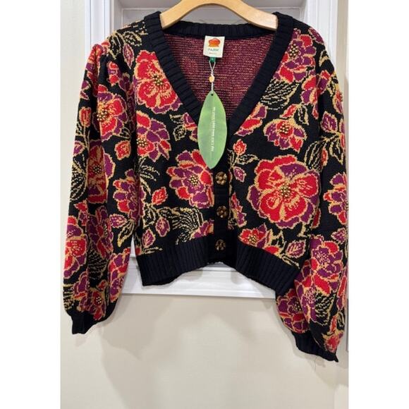 FARM Rio Shiny Chita Knit Cardigan - Picture 7 of 8